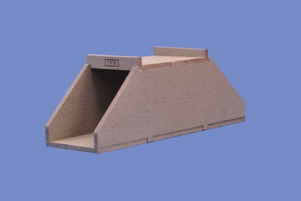 Blair Line N Concrete Box Culvert -- 2-15/16 x 1 x 1" 7.5 x 2.5 x 2.5cm - 184-1807