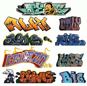 Blair Line Graffiti Decals Mega Set -- Set #2 pkg(9) - 184-2245