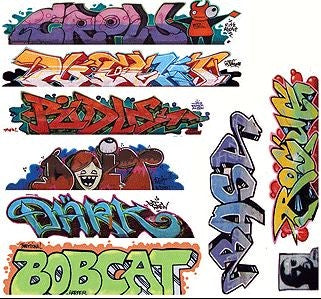 Blair Line Graffiti Decals Mega Set -- Set #9 pkg(9) - 184-2258