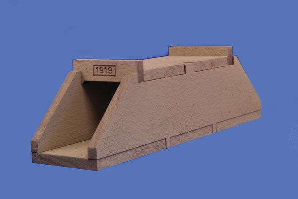 Blair Line HO Concrete Box Culvert -- 3-7/8 x 1 x 1" 9.8 x 2.5 x 2.5cm - 184-2807