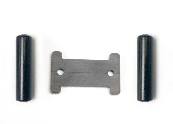Traxxas 1926 Antenna caps, vinyl (2)/ antenna spool - TRA1926