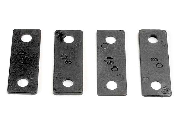 Traxxas 1934 Wedges, anti-squat (1.5 & 3.0 degree) (2 each)