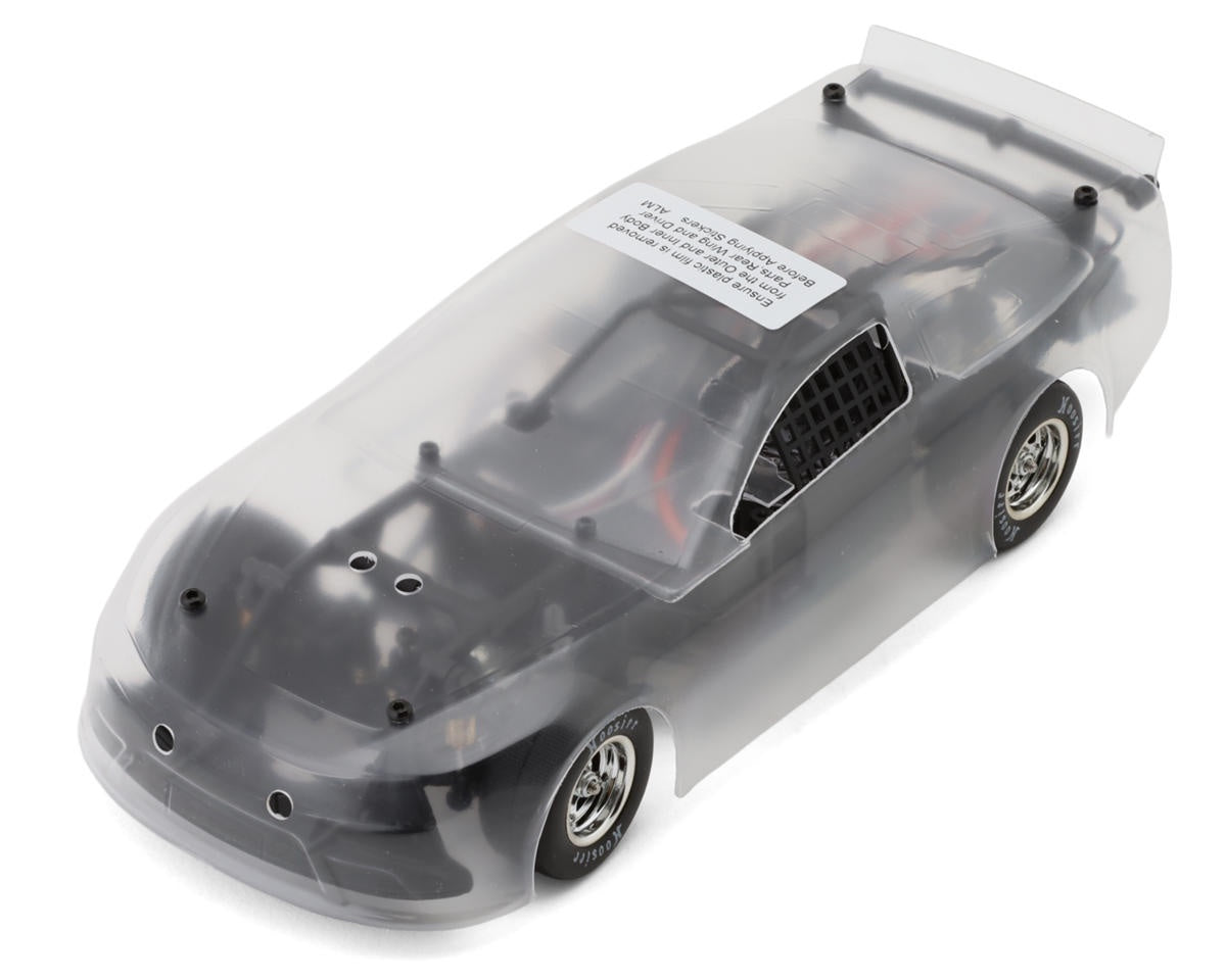 1RC Racing Asphalt Late Model 1/24 Brushless RTR 2WD Oval Race Car (Clear) w/2.4GHz Radio, Battery & Charger