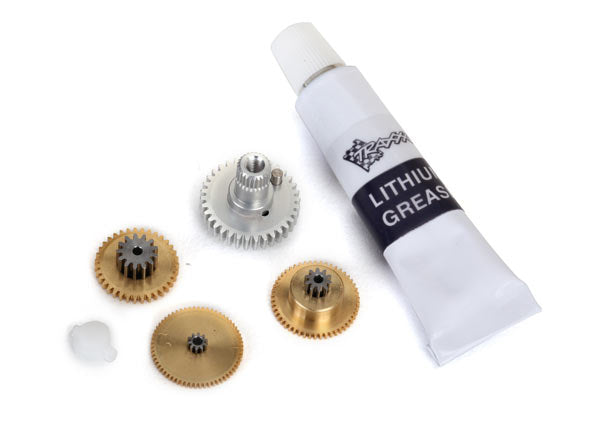 Traxxas 2072R Gear Set ,  metal ,  high speed (for 2070 ,  2075 Servos) - TRA2072R
