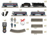 Lionel THE POLAR EXPRESS LionChief Set w/ Bluetooth 5.0 and Disappearing Hobo Car - LNL2123130