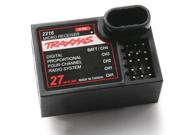 Traxxas 2216 Receiver, micro, 4-channel