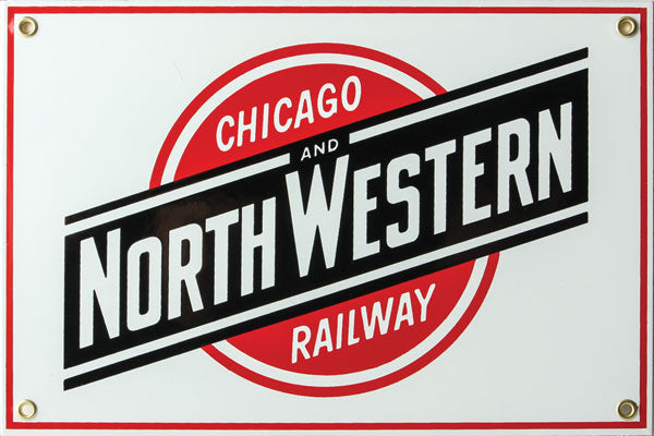 Railroad Sign -- Chicago & North Western