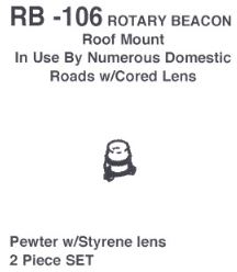 Details West Rotary Beacon roof Mount - 235-106