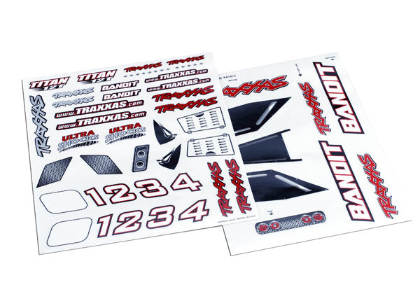 Traxxas 2413X Decal Sheet, Bandit - TRA2413X