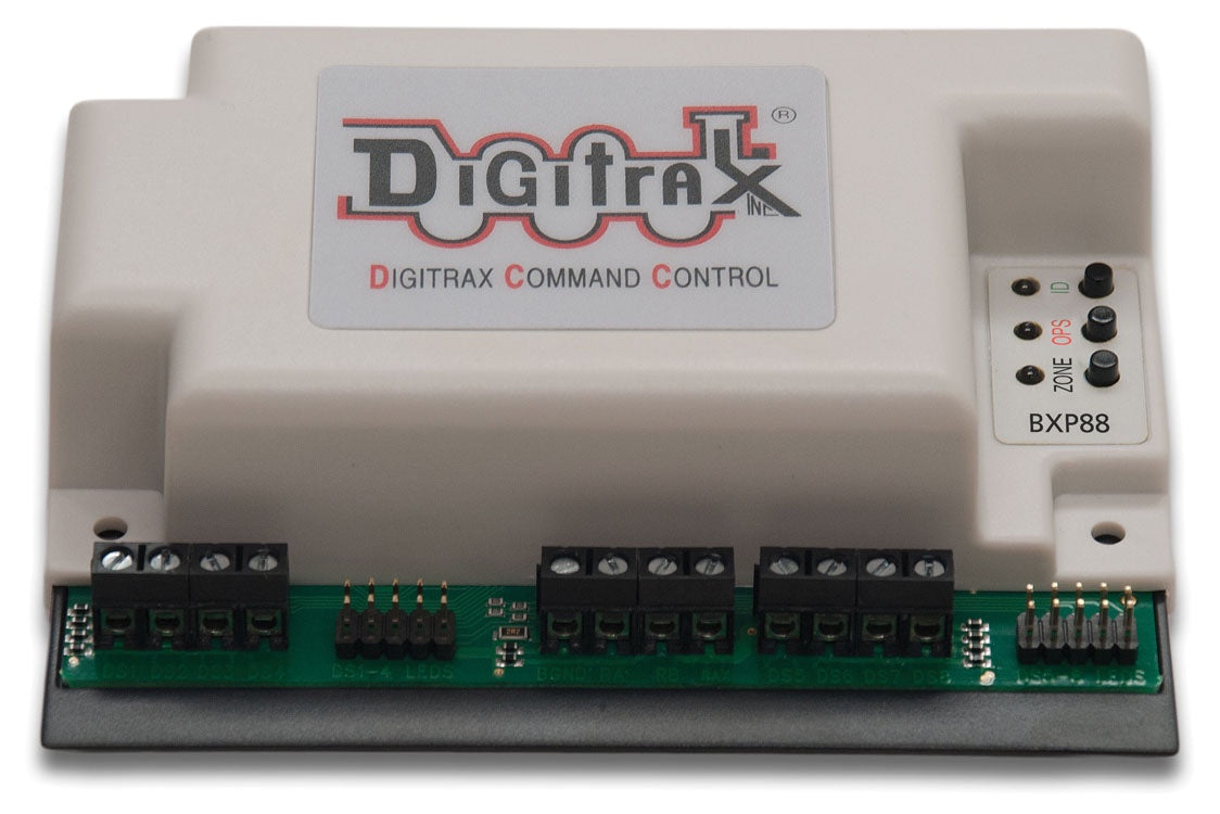 Digitrax BXP88 8-Zone Detector/Transponder - 245-BXP88