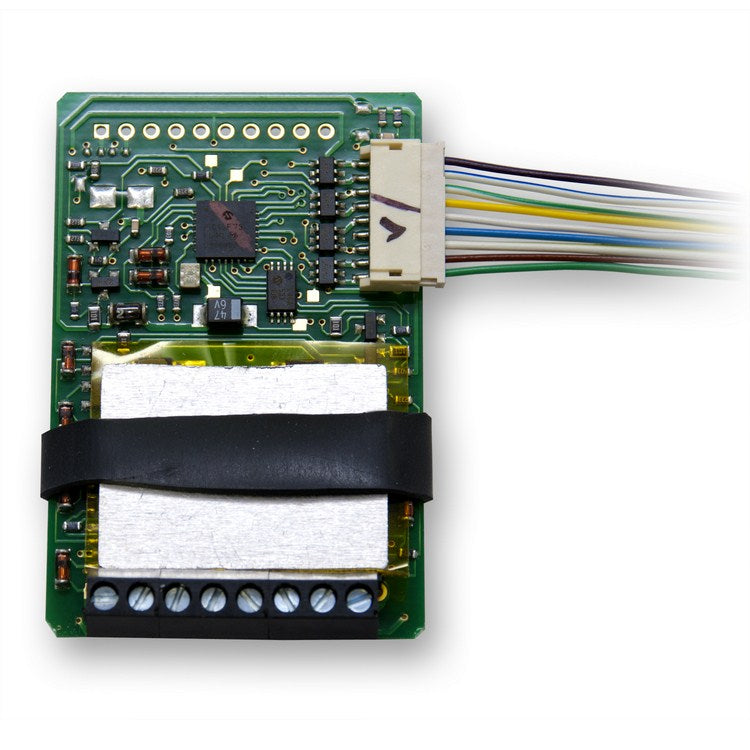 Digitrax DG583S Large Scale & High Current Draw Wired Decoders -- 5 Amp, 8FX3, 1.45 x 2.23" w/Screw Terminal - 245-DG583S
