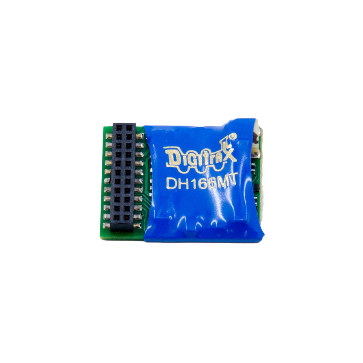 Digitrax DH166MT Control Decoder w/21-pin MTC Interface -- 6 Functions, 1.5-2 Amp Peak - 245-DH166MT