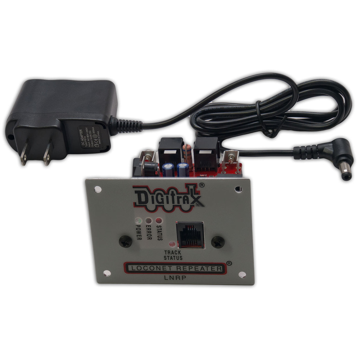 Digitrax LNRP Xtra LocoNet Repeater Module -- w/PS14 Power Supply - 245-LNRPXTRA