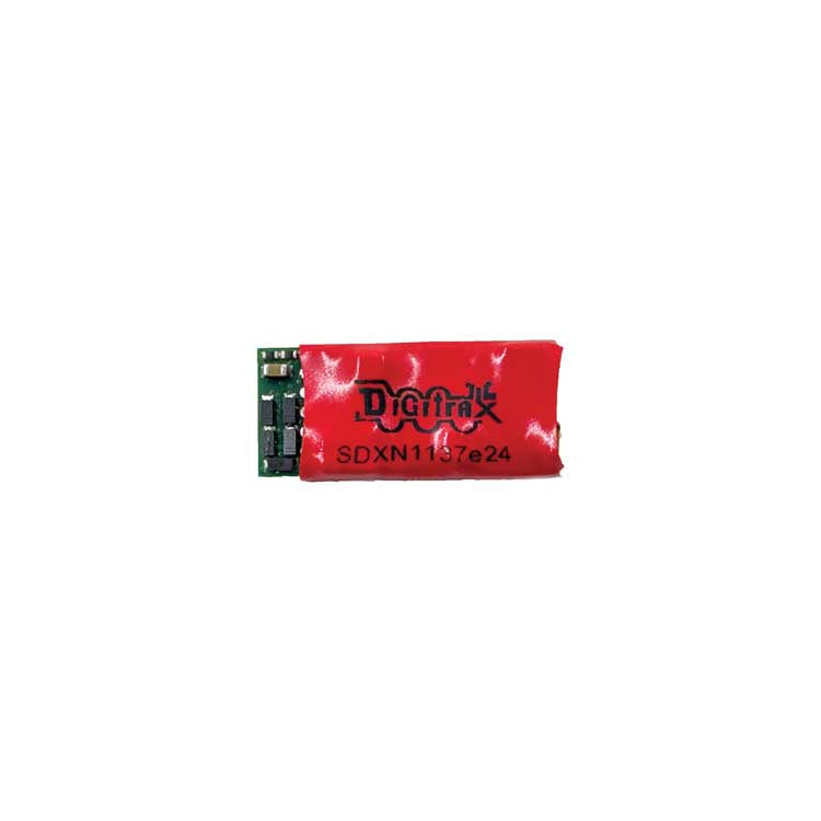 Digitrax 245-SDXN1137e24 Sound and Control DCC Decoder -- Fits E24 Socket Interface