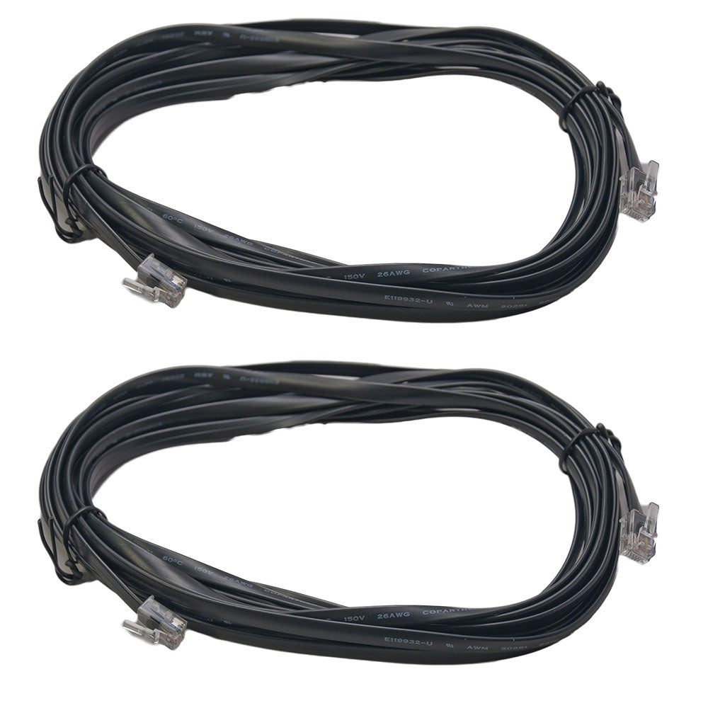 Digitrax LocoNet Cable 2-Pack -- 16' 4.9m - 245-LNC162
