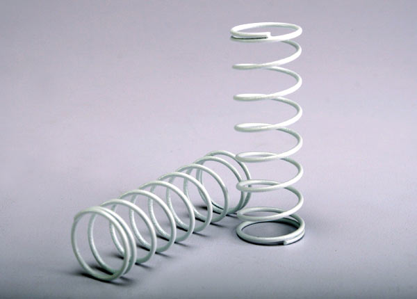 Traxxas 2458A Springs, Front (white) (2) - TRA2458A