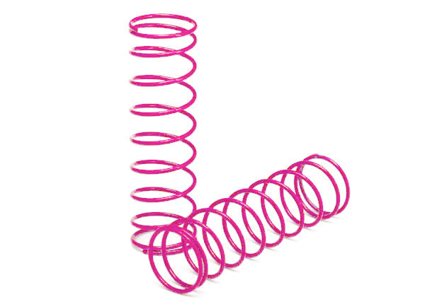 Traxxas 2458P Springs ,  Front (pink) (2) - TRA2458P