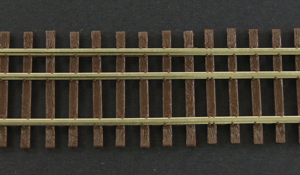 Micro Engineering 10-112 Dual Gauge HO/HOn3 Nonweathered Flex-Track(TM) - 3' Sections pkg(6) -- Code 55 Rail
