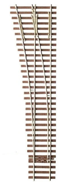 Micro Engineering 14-714 HO Code 83 Ladder Track System Turnout -- #5c Left Hand Lead Ladder