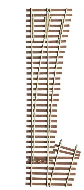 Micro Engineering 14-717 HO Code 83 Ladder Track System Turnout -- #5d Right Hand Intermediate Ladder