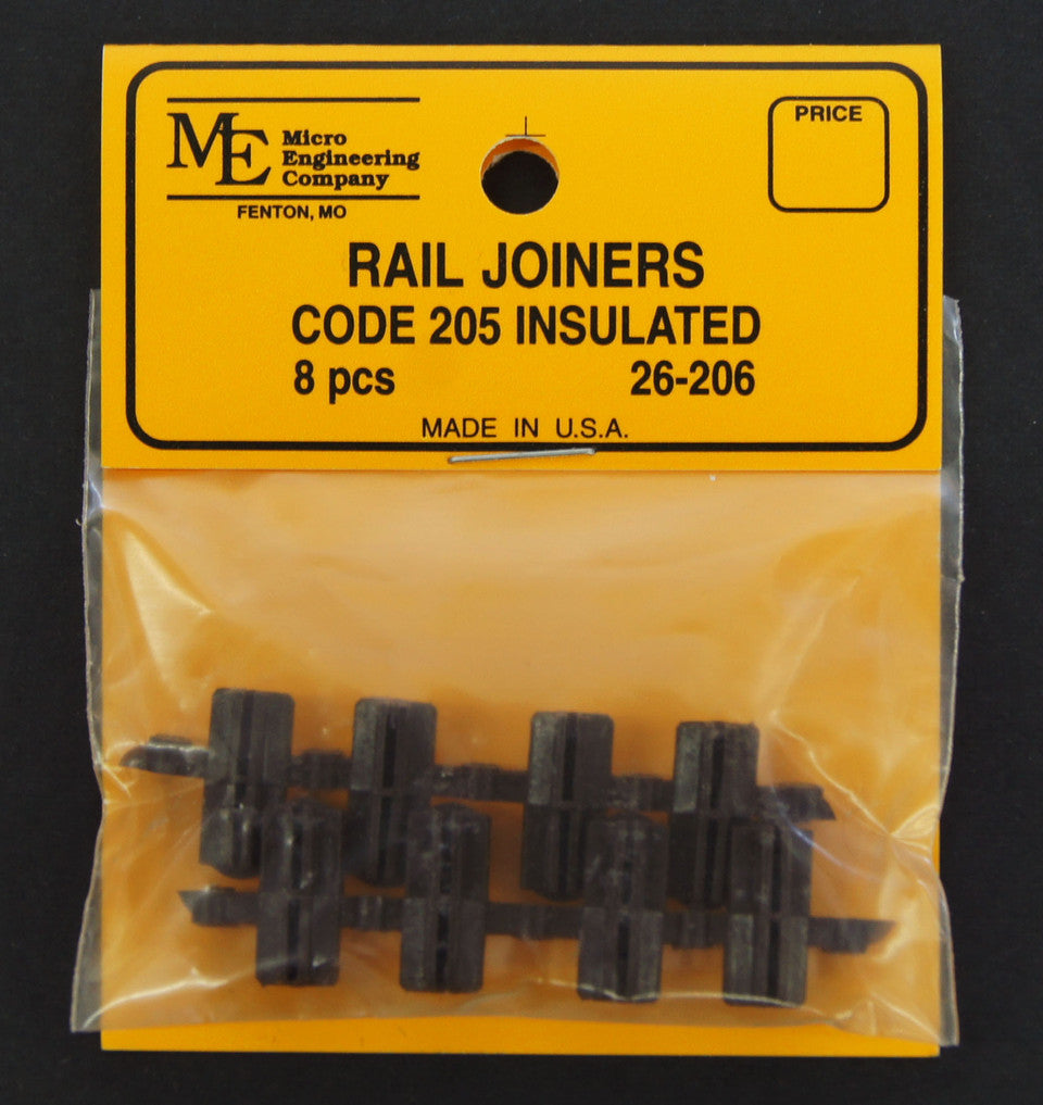 Micro Engineering 26-206 Code 205 Insulated Plastic Rail