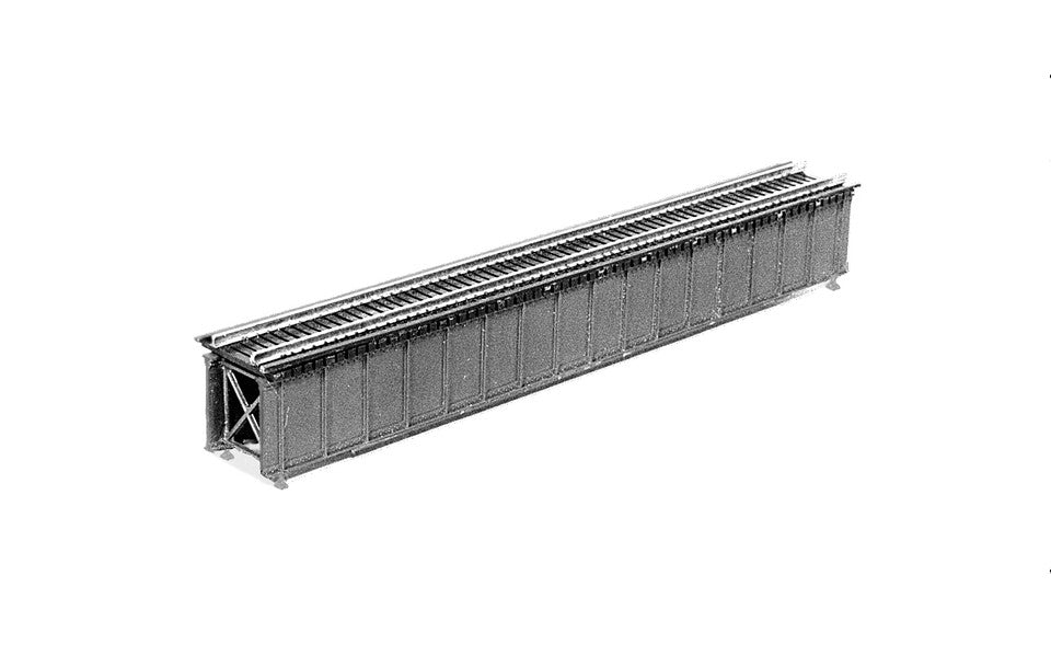 Micro Engineering 75-150 N 80' Open-Deck Girder Bridge -- 6" 15.2cm Long