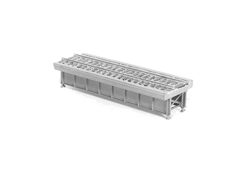 Micro Engineering 75-153 N 40' Ballasted Deck Girder Bridge -- 3" Long