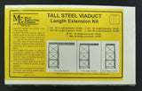 Micro Engineering 75-526 Tall Steel Viaduct Length Connection -- 30'