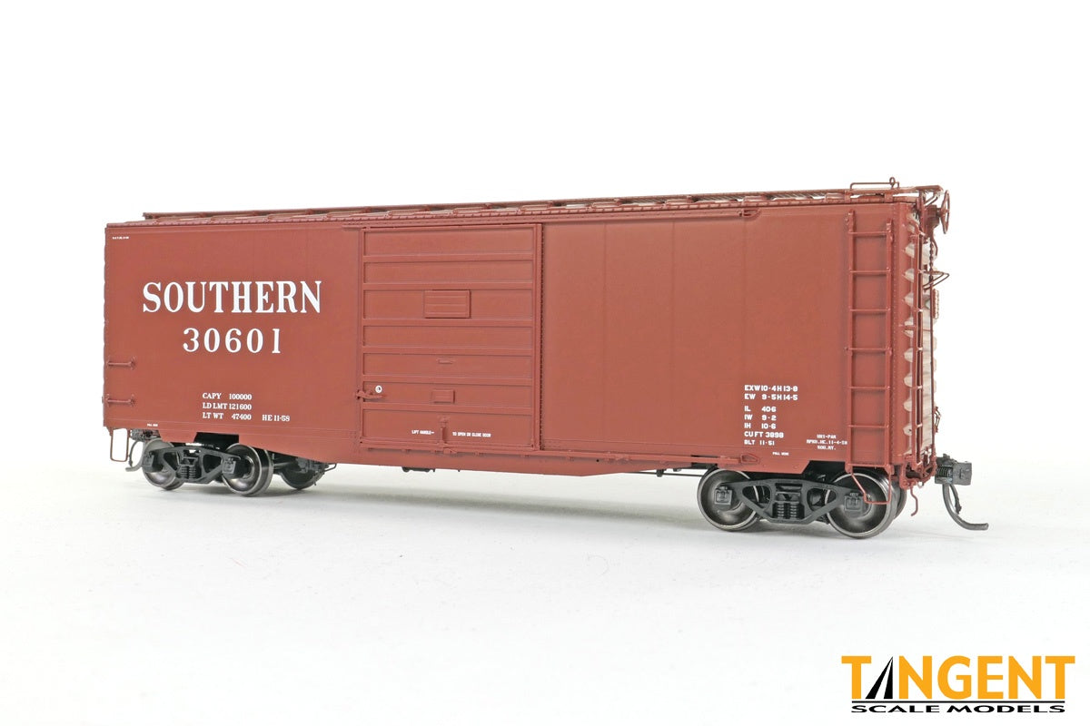 Tangent HO Southern (SOU) Repaint 1958+ 40′ PS-1 9' Door Boxcar - #30627