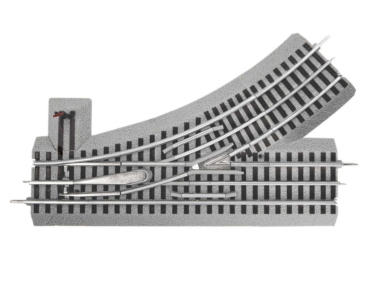 Lionel 262531L O RTR FasTrack O31 Turnout - Left