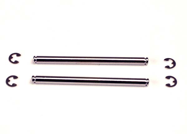 Traxxas 2639 Suspension pins, 48mm (2) w/ E-clips - TRA2639