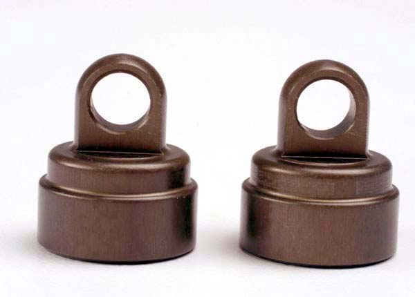 Traxxas 2667 Shock caps, aluminum (Big Bore Shocks) (2) - TRA2667