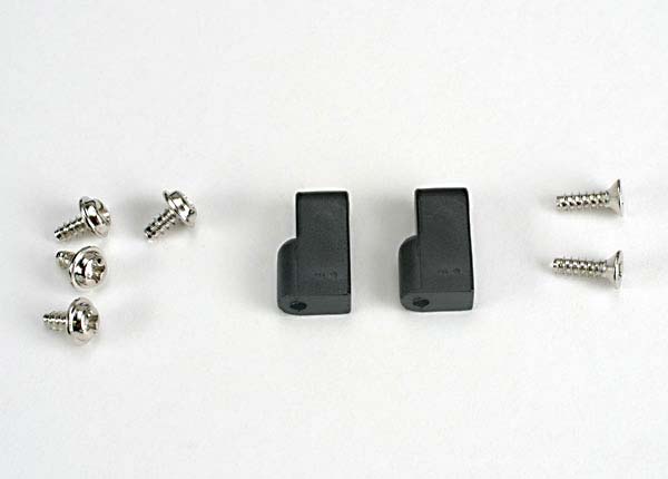 Traxxas 2715 Servo Mounts (2)/ Screws (6) - TRA2715