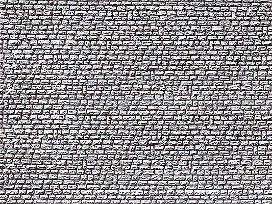 Faller N Wall Board -- Natural Stone Ashlars