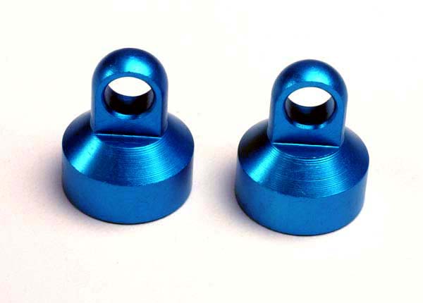 Traxxas 2760 Shock caps, aluminum (2)
