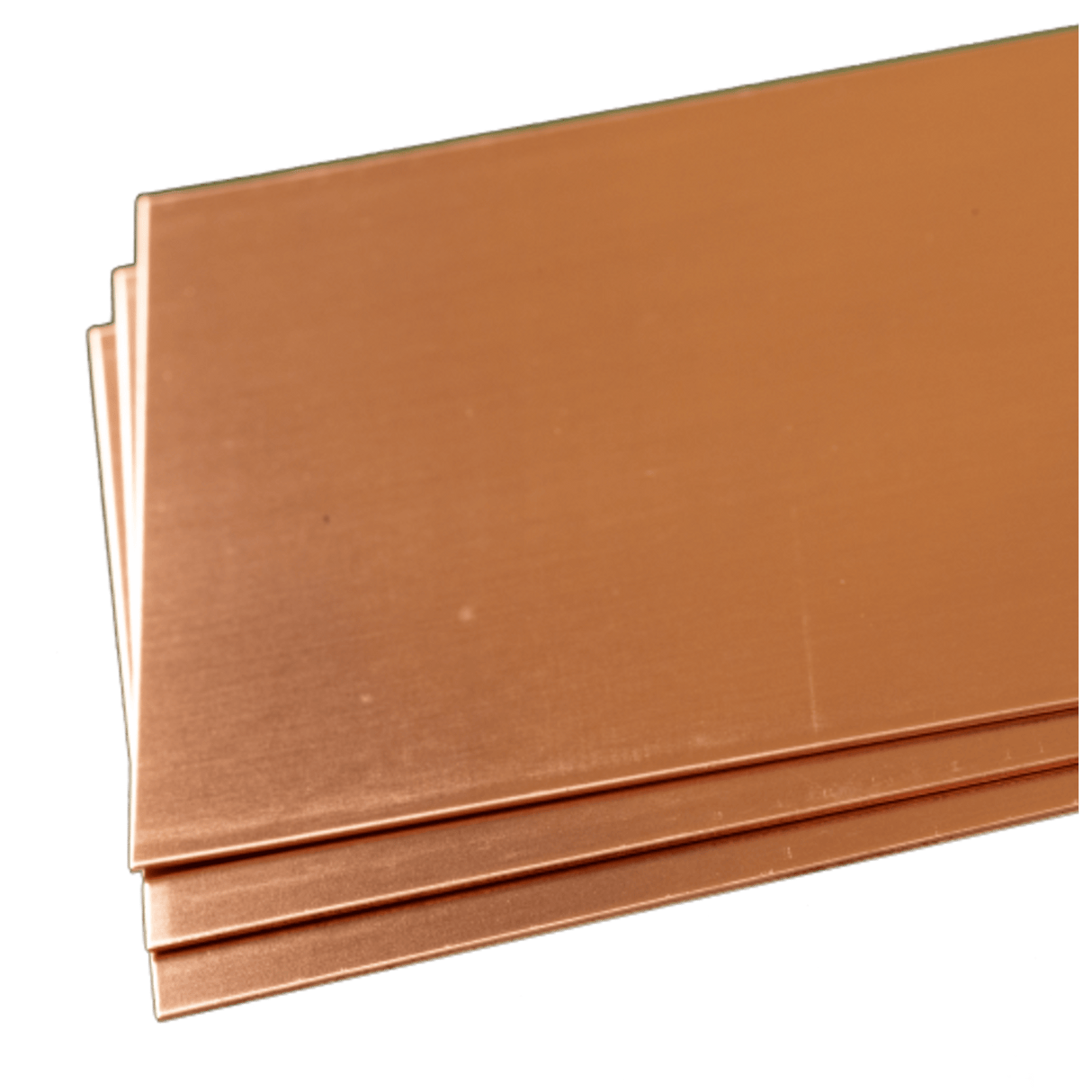 K&S Engineering Copper Sheet (1) -- .016" Thick; 4 x 10" 10.2 x 25.4cm - KNS277