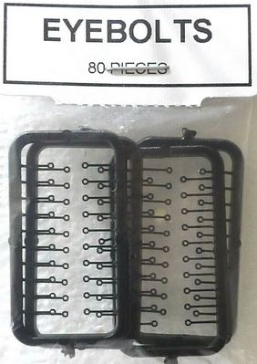 Tichy Train HO Eyebolts (Delrin)