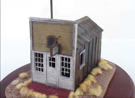 Grand Central Gems Grand Central Gems O Scale Barber Shop Kit - 295-STR005