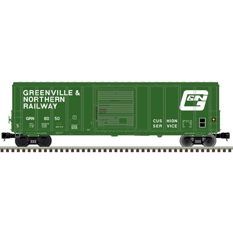 Atlas Premier (3-Rail) O PS-5344 Box Car Greenville & Northern (GRN) #8089