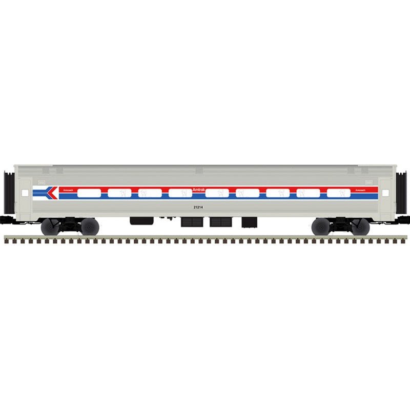 Atlas Premier (3-Rail) O Amfleet Passenger Car - Amtrak Phase I #21214
