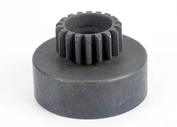 Traxxas 3118X Clutch bell ,  hardened steel (18-tooth) (32-pitch) (requires two 5x10mm ball bearings ,  part #4609) (N. Hawk / Buggy / Street) - TRA3118X