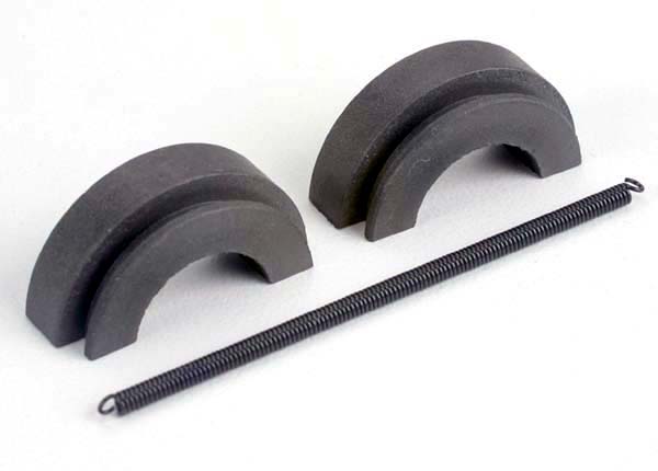 Traxxas 3126 Clutch shoes (w/ spring) - TRA3126