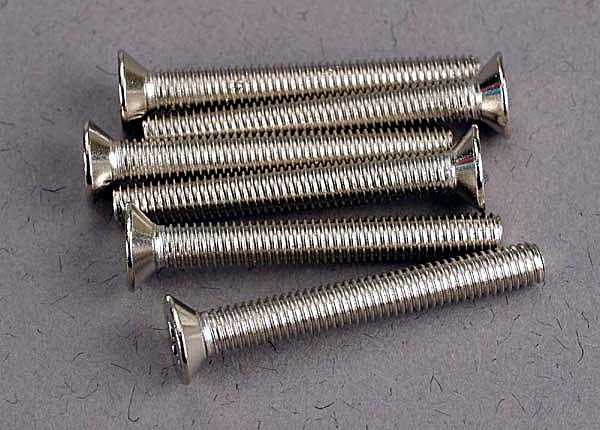 Traxxas 3162 Screws, 3x24mm countersunk machine (6) - TRA3162