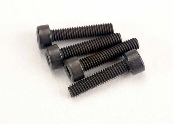 Traxxas 3236 Screws, 2.5x12mm cap-head machine (6) - TRA3236