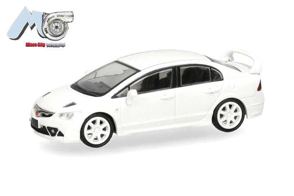 Herpa HO Honda Civic FD2 - Assembled – White