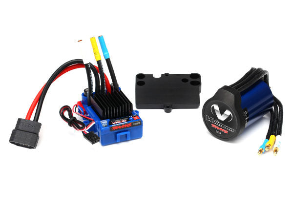 Traxxas 3350R Velineon VXL-3s Brushless Power System, Waterproof (includes VXL-3s Waterproof ESC, Velineon 3500 Motor, and speed control Mounting Plate (part #3725R)) - TRA3350R