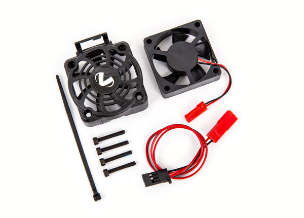 Traxxas 3476 Cooling fan kit (with shroud) (fits #3483 Motor) - TRA3476