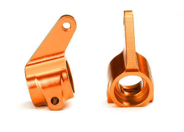 Traxxas 3636T Steering BLOCK ALUMINUM ORANGE - TRA3636T