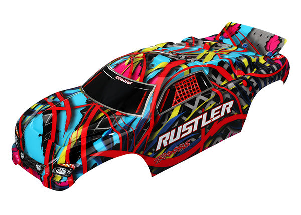 Traxxas 3749 Body , Rustler , Hawaiian Graphics (painted , decals applied)Body RUSTLER - TRA3749