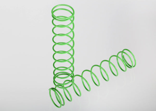 Traxxas 3757A Springs, Rear (green) (2) - TRA3757A